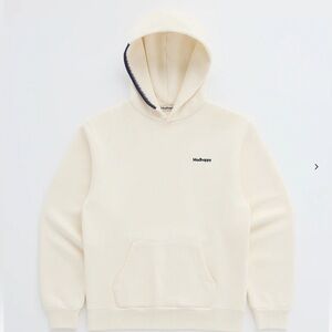 large Madhappy vanilla classic fleece hoodie.